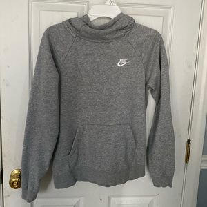 grey nike hoodie